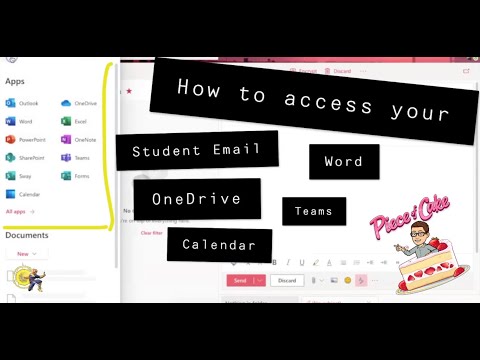 How to access OneDrive, Word, and other free programs via Student Email