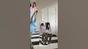 Ways to style the viral WalMart camo cargo pants! #momoutfit