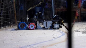 Robowars team  terminator vs wedge bot  @MIT 2016