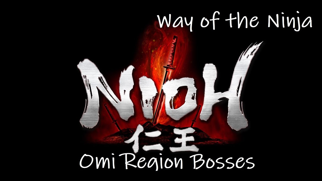 Nioh - All Main Mission Bosses - Omi Region WotN (Way of the Ninja)