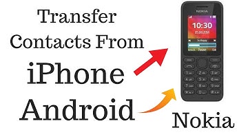 Transfer Contacts From Your iPhone / Android to Basic Nokia Mobile Easily [Tutorial]