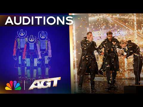 Golden Buzzer: Royal Lasers' Show-Stopping Act WOWS Terry Crews! | Auditions | AGT