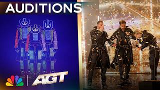 Golden Buzzer: Royal Lasers' Show-Stopping Act WOWS Terry Crews! | Auditions | AGT