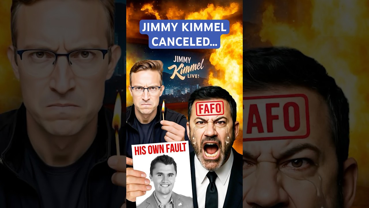 WE DID IT: Jimmy Kimmel RIPPED Off-Air By ABC After Sick Charlie Kirk LIE | We Just Changed Culture