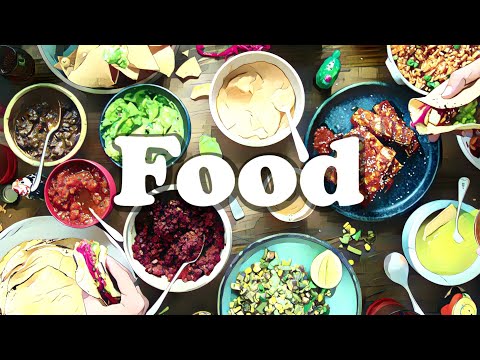 Learn Food Vocabulary | ABC | Words From Alphabets | Talking Flashcards