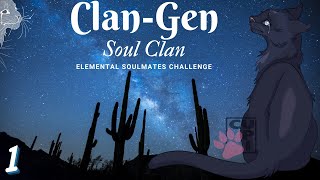 Elemental Soulmates | ClanGen | Soul Clan 1