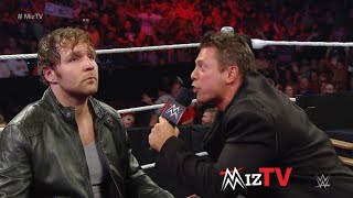 Dean Ambrose Attacks The Miz and Damien Mizdow in Miz Tv: WWE Main Event September 23, 2014 HD