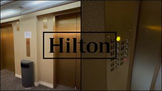 Westinghouse (MB KONE) Traction Elevators, Hilton Rockville, Rockville, MD