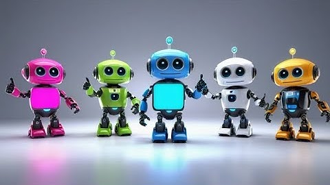 Six Toy Robots Count to Ten | Counting Song for Kids | Learn Numbers with Toy Robots