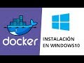 Docker, Instalación en Windows10