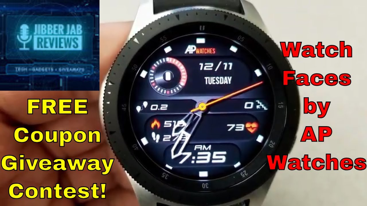 Samsung Galaxy Watch/Gear Watch Faces by AP Watches - FREE Coupon ...