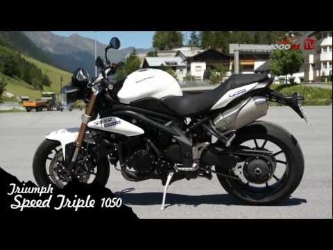 Triumph Speedtriple Test -  High Bike Ischgl Triumph Speedtriple Test -  High Bike Ischgl