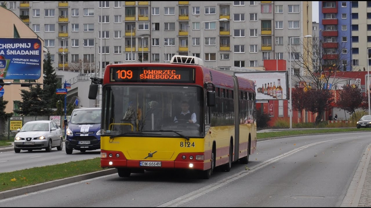 Volvo 7700A 8124 [*] MPK Wrocław, 136 YouTube