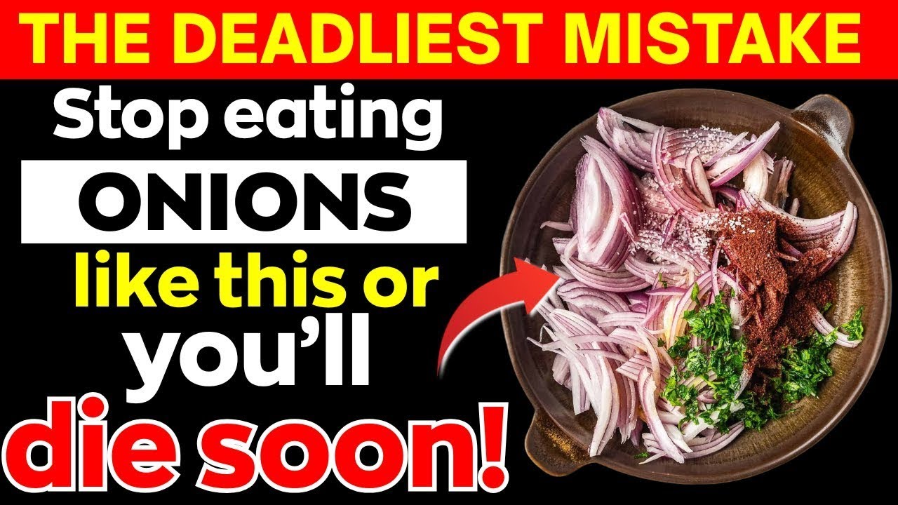 Eat Onions? Avoid THESE 9 Dangerous MISTAKES | Onion Mistakes Seniors MUST Know |by Dr. Tracey Marks