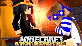 Minecraft Royal Family-RAMONA BECOMES QUEEN OF THE MAGICAL KINGDOM!!