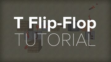 Turning a Button Into a Lever - Redstone T Flip-Flop [1.3.2] - Minecraft Tutorials Ep. #1