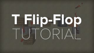 Turning A Button Into A Lever - Redstone T Flip-Flop 1.3.2 - Minecraft Tutorials Ep.