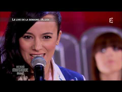 Alizée - A Cause De L'automne France 2 Hebdo Musique Mag 30-03-2013