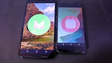 Nexus 4 vs Nexus 6 Android 6.0 Marshmallow Speed Test!