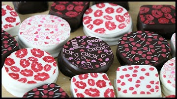 Chocolate Transfer Sheets for Hand-Dipped Chocolates | Oreos & Caramels!