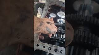 Установка и снятие вторичного вала трактор Т 40