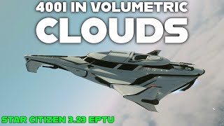 This Blows My Mind - Origin 400i in Volumetric Clouds on ArcCorp (Star Citizen 3.23 EPTU)