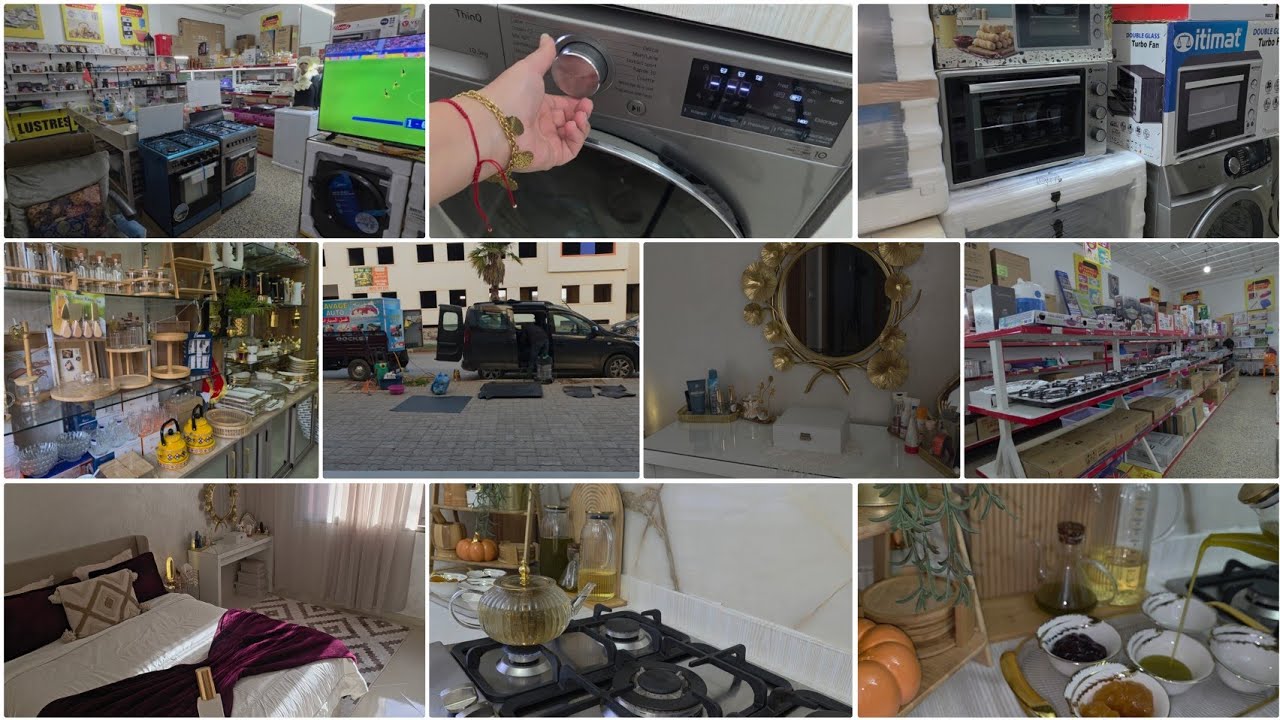 روتين من الصباح❤️محل غتلقاي فيه كل مكتحتاجي في دارك من الالف ال الياء✅️جبت لك لغيهنيك من غسيل سيارتك