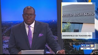 Brownfield ISD teacher dies at school, high school classes cancelled