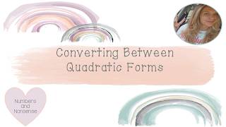 Converting Between Quadratic Forms