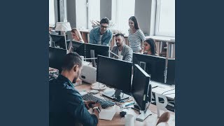 Pulsating Backdrops for Office Spaces