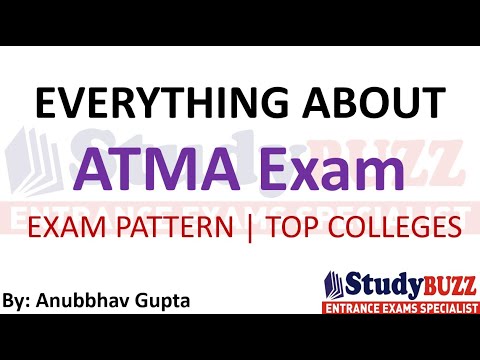 All about ATMA 2024 & Best colleges | Exam pattern, ATMA Cutoff, Top ATMA colleges, Important topics