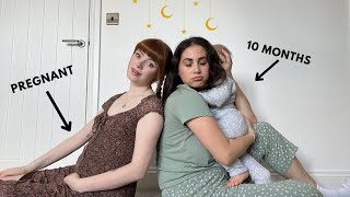 ad OUR NIGHT TIME ROUTINE PREGNANT WITH A BABY