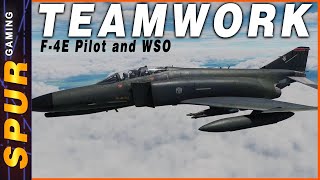 DCS: F-4E Gameplay with Human WSO - Air to Air Practice