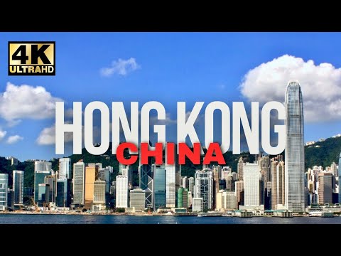 Walking Tour of Hong Kong Victoria Harbor Nathan Road Shopping Street 🇭🇰 [4K] thumbnail