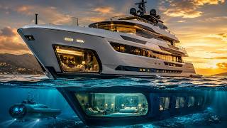 7 Most Insane Mega Yachts Money Can't Buy (Secret Underwater Rooms!)