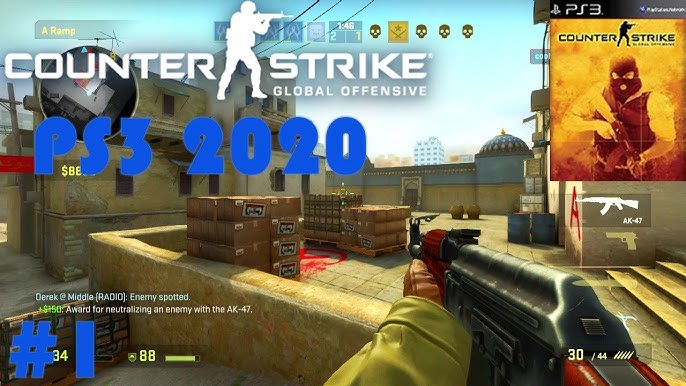 CS:GO Ps3 Gameplay - Counter-Strike: Global Offensive Arms Race on