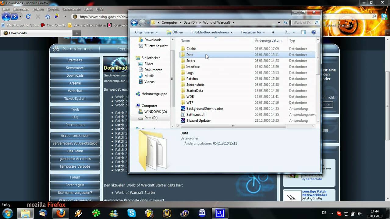 Wie spielt man auf Rising-Gods?!