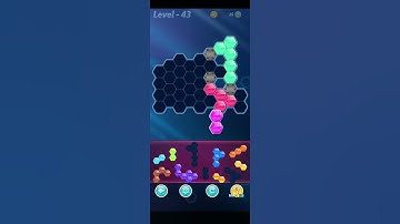 Block! Hexa Puzzle~HexaMage C block 10 to 11 levels~ level-43