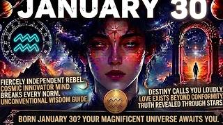 Born Jan 30 The SECRET Stars Hide From You β