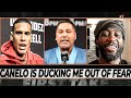 Oscar De La Hoya SLAMS on Canelo " Stop Running from David Benavidez"