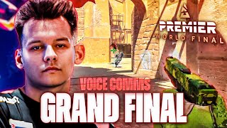 First CS2 Grand Final with Frozen! BLAST World Finals Voice Comms - MOUZ & Vitality