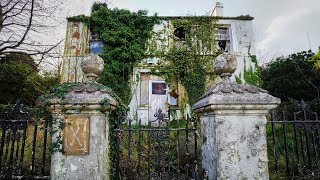 SO HAUNTED I COULDNT CARRY ON  HAUNTED ABANDONED HOUSE LEFT WHEN SHE DIED INSIDE!