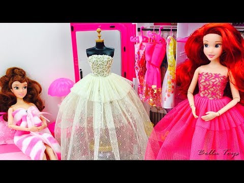 💘-CHAMBRE-DE-PRINCESSE-💘-ROUTINE-DU-MATIN-💘-POUPÉ