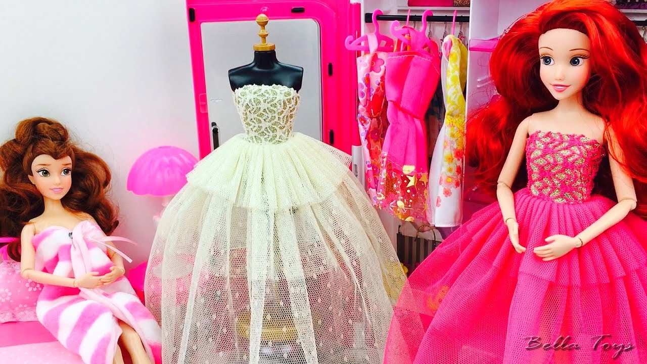 💘 CHAMBRE DE PRINCESSE 💘 ROUTINE DU MATIN 💘 POUPÉE BARBIE 💘 MAISON +  CUISINE 💘 MODE + ROBES 