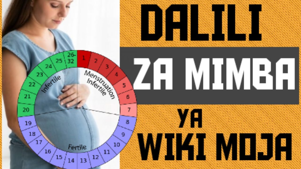 DALILI ZA MIMBA YA WIKI MOJA (dalili zote) mimba YouTube
