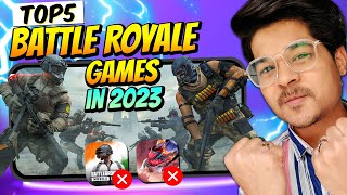 Top 5 Best Battle Royale Games on Android | Games Like PUBG & Free Fire in 2023