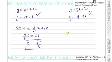 [7] EDEXCEL  IAL WMA13 P3 new Sample Assesment Paper  Q3 Modulus Function