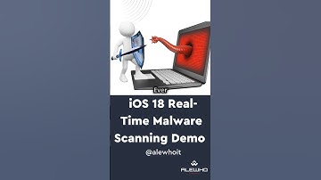 iOS 18 Real-Time Malware Scanning Demo #ios #iphone #tips #tipsandtricks #technology