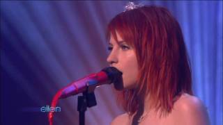 Paramore - The Only Exception - Ellen HD Resimi