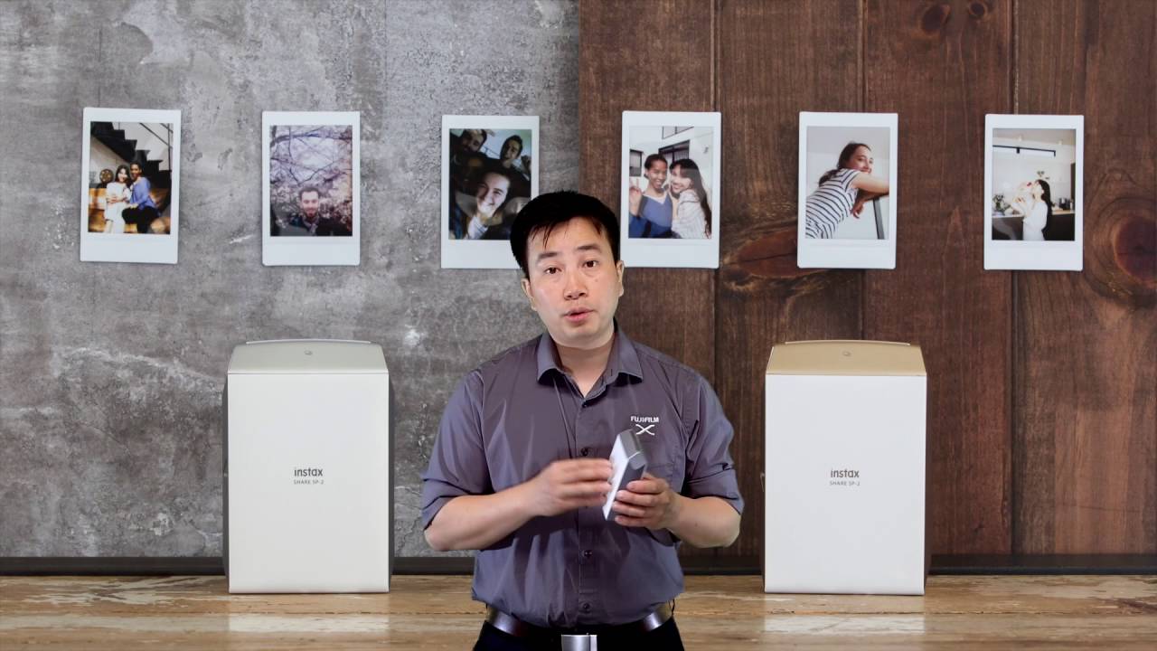 Guys - Fujifilm Instax SHARE Smartphone Printer SP-2 - First - YouTube